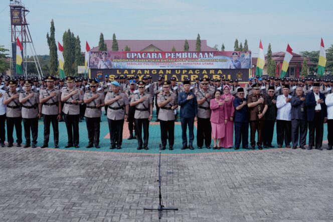 
					Kapolda Sumut Pimpin Pembukaan Pendidikan Bintara: Lahirkan Polisi Masa Depan Berintegritas