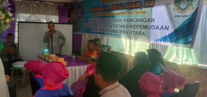 
					Kegiatan Sosialisasi Rancangan Perda Tentang Kepemudaan Di Propinsi Sumatera Utara