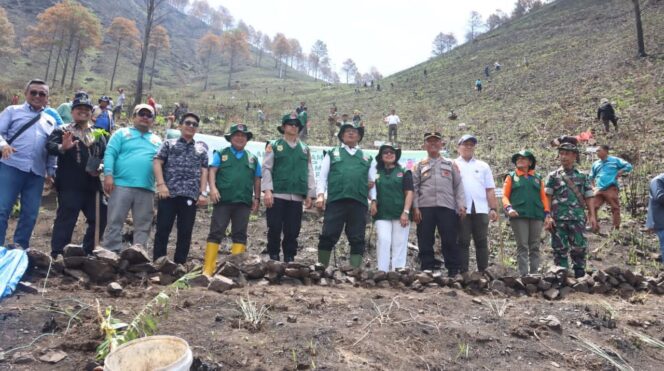 
					Pemkab Dairi Tanam 10.000 Pohon Kemiri Di Kecamatan Silahisabungan 
