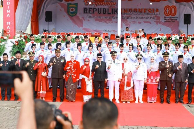 
					Upacara Peringatan Detik-Detik Proklamasi di Madina Berlangsung Khidmat