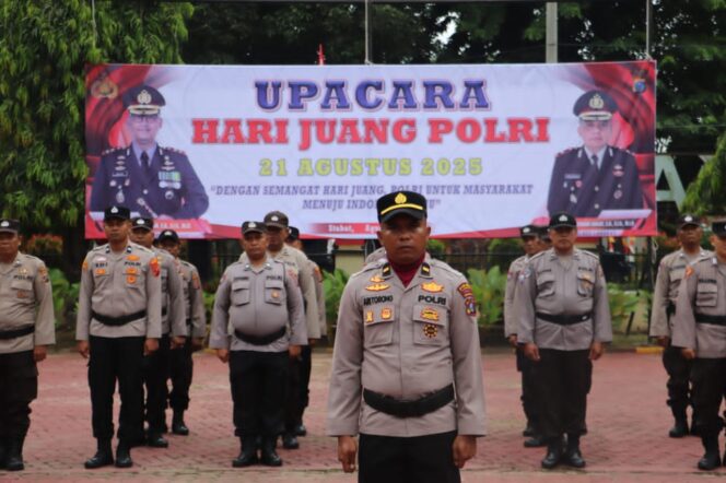 
					Polres Langkat Gelar Upacara Peringatan Hari Juang Polri ke-80