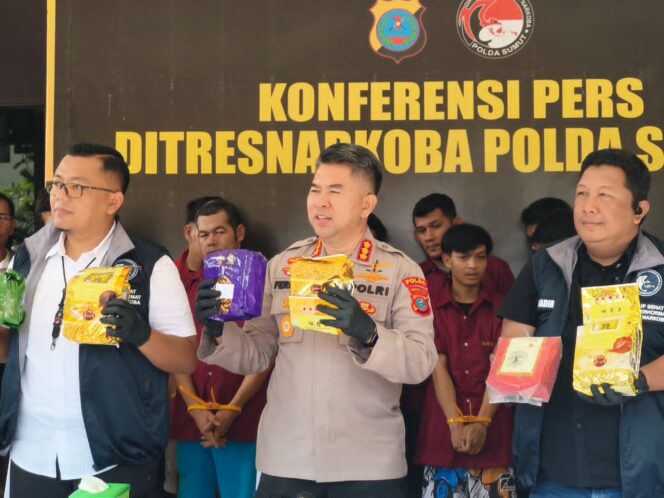 
					Ungkap 114 Kasus Narkoba, Polda Sumut Selamatkan Lebih dari 125 Ribu Jiwa