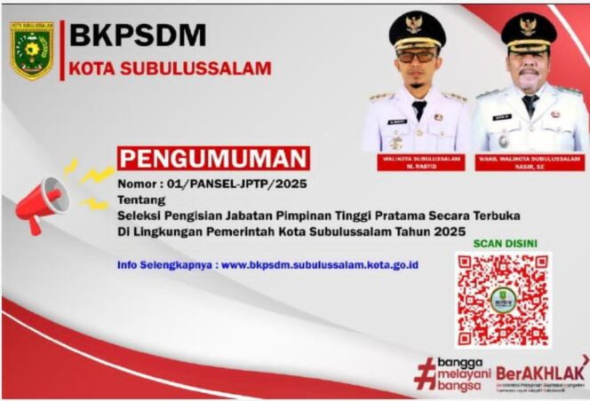 
					Seleksi Jabatan di Subulussalam: Meritokrasi atau Politik Balas Budi
