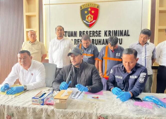 
					Polres Labuhanbatu Tahan 2 Debt Collector Tersangka Pengroyokan Wartawan, 7 Lainnya Diburu