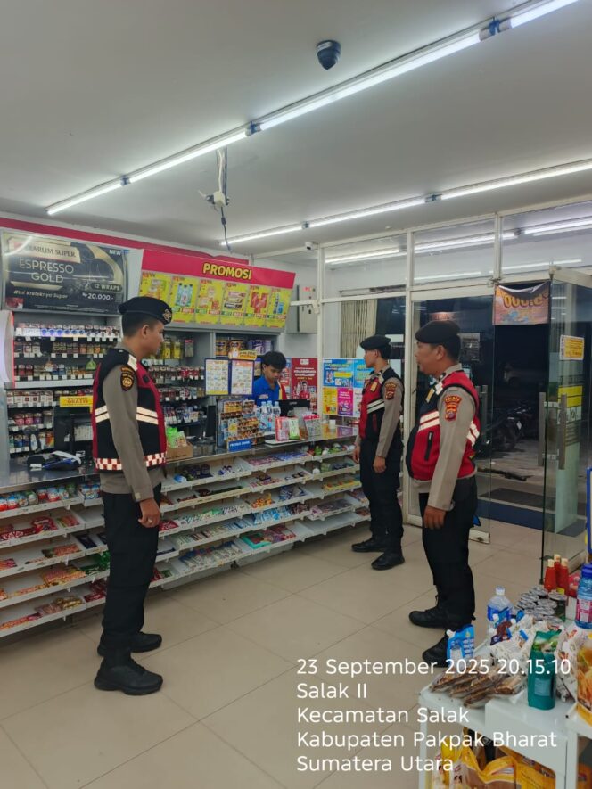 
					Minimalisir Gangguan Kamtibmas Sat Samapta Polres Pakpak Bharat Lakukan KRYD