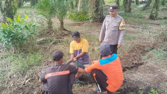 
					Bhabinkamtibmas Sambang Desa Binaan Dan Sampaikan Pesan Kamtibmas