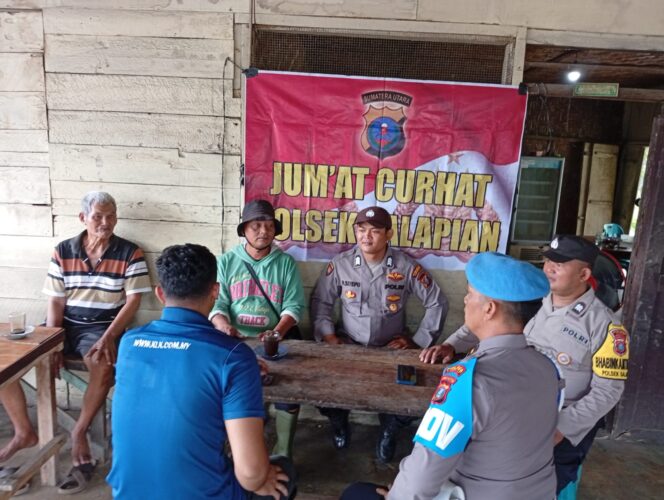 
					Program Quick Wins Presisi, Program Jum’at Curhat di Wilkum Polsek Salapian Kab. Langkat