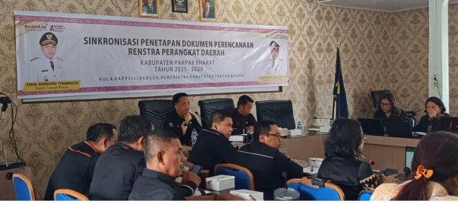 
					Pemkab Pakpak Bharat Gelar Sinkronisasi Penetapan Dokumen Perencanaan 2025–2029