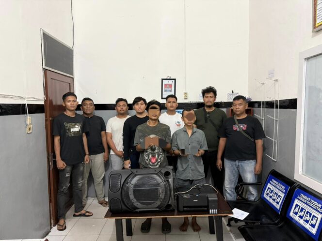 
					Tim Opsnal Sat Reskrim Polres Sibolga, Tangkap Pelaku Curat Dua Pelaku Diamankan