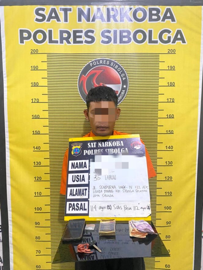 
					Ungkap Kasus Narkotika, Polres Sibolga Amankan Satu Orang Pria