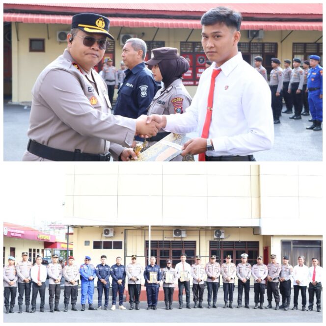 
					Apel Pemberian Penghargaan kepada Personel Polres Sibolga yang Berprestasi Triwulan III Tahun 2025