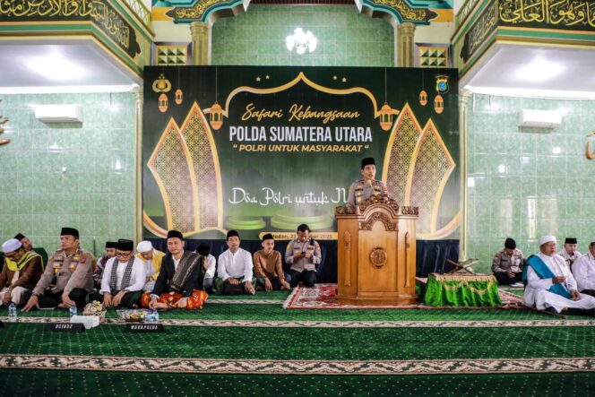 
					Polri Untuk Negeri : Safari Kebangsaan Polda Sumut Jadi Sarana Menjalin Silaturahmi dan Persatuan