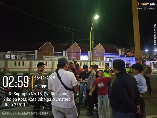 
					Wujudkan Kota Sibolga Yang Nyaman, Polres Sibolga Patroli Sasar Tempat Rawan Aksi Tawuran