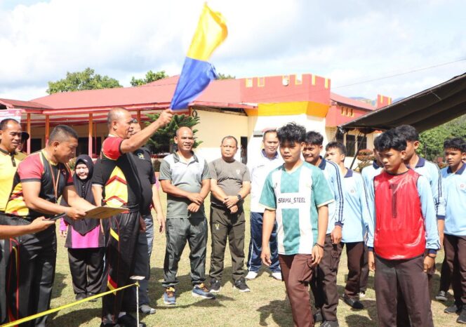 
					Perlombaan Pemasangan Tenda Posko Antar Pelajar SMA Dalam Rangka HUT Brimob Polri Ke – 80 Tahun 2025 Berjalan Sukses