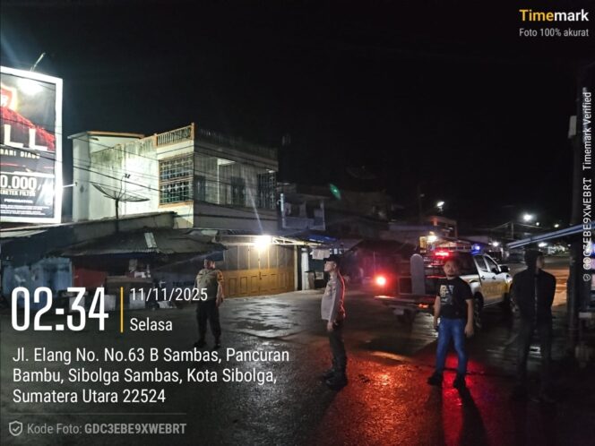 
					Ciptakan Situasi Aman dan Kondusif, AKP Syahrizal Pimpin Patroli Antisipasi Tawuran Remaja di Ruas Jalan Strategis Kota Sibolga