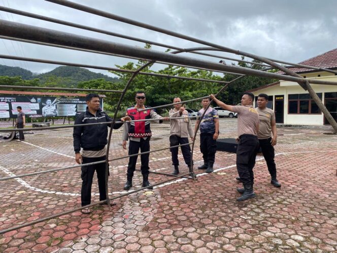 
					Ini Yang Di Lakukan Polres Pakpak Bharat Dalam Menghadapi Bencana