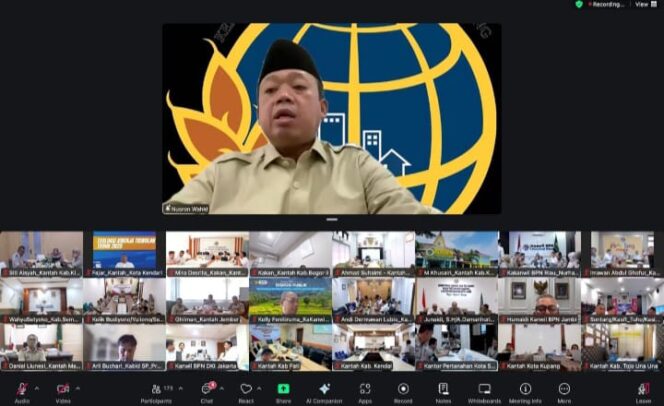 
					Monev Layanan Pertanahan, Menteri Nusron Ingin Kepastian Layanan Bisa Dirasakan Masyarakat