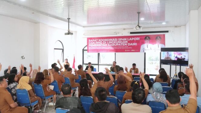 
					Sekda Dairi: Di era digital saat ini Saluran Pengaduan Dan Aspirasi Masyarakat Harus Mudah