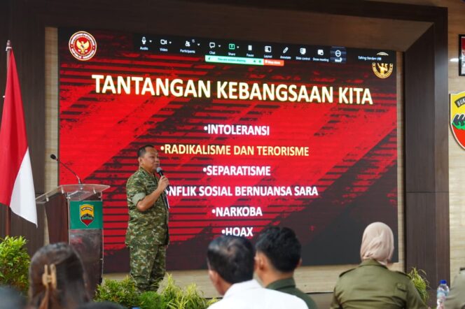 
					Irdam I/BB Hadiri Sosialisasi UU No 23 Tahun 2019 tentang Pengelolaan Sumber Daya Nasional untuk Pertahanan Negara
