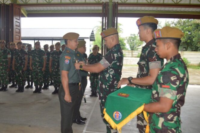 
					Kapten Arh Kasman Efendi Jabat Dandenma Resimen Arhanud 2/SSM