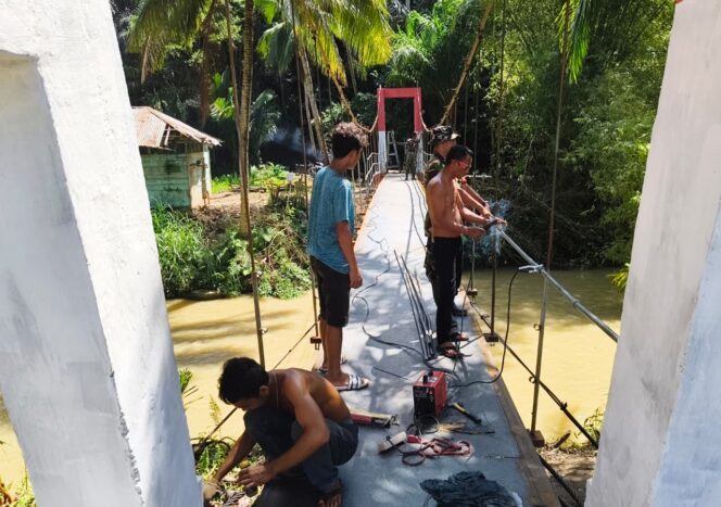 
					Kodim 0212/TS Rampungkan Jembatan Perintis Garuda di Padang Bolak Julu, Akses Warga Kembali Normal