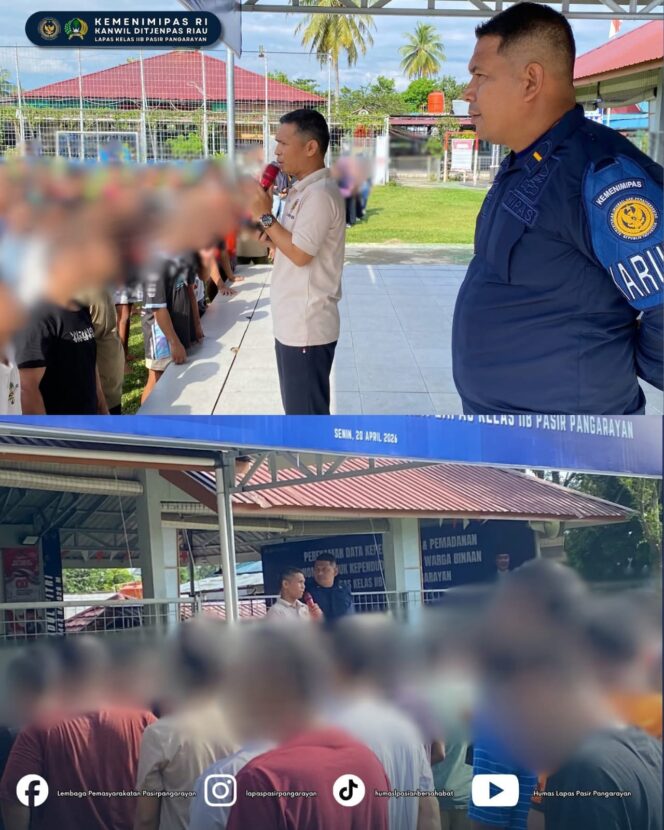 
					Lapas Pasir Pangarayan Gelar Sambung Rasa, Ajak Warga Binaan Aktif Ikuti Pembinaan