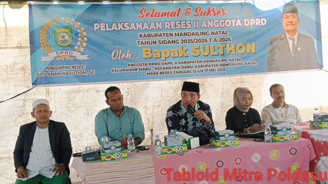 
					Di Reses II Sulton Kembali Serap Aspirasi Kelurahan Siabu
